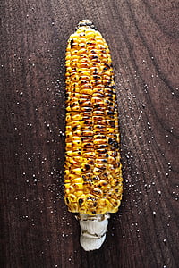 Grilovaná kukuřice, kukuřice, léto, Milé, sladká kukuřice, na grilu, jídlo