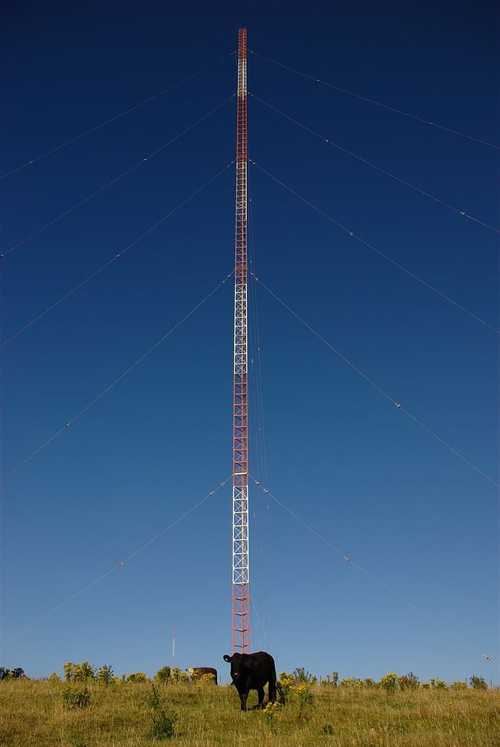 antenne, Aerial, transmission, grande