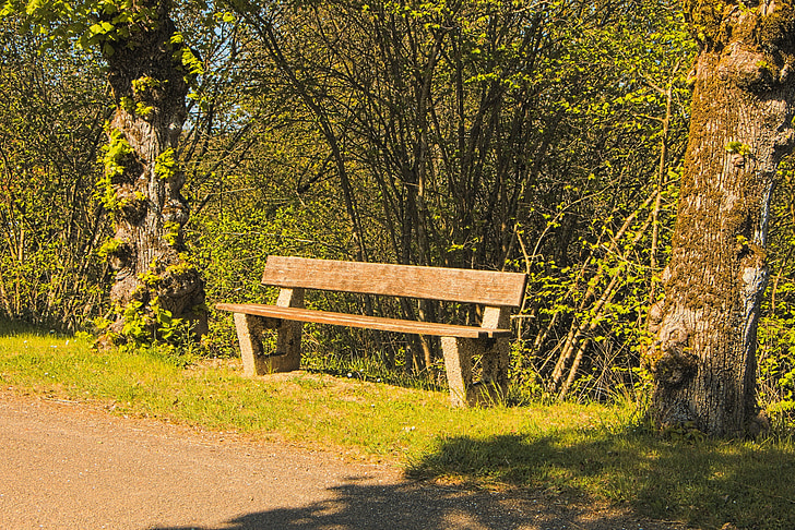 bench, seat, rest, object, outside, public