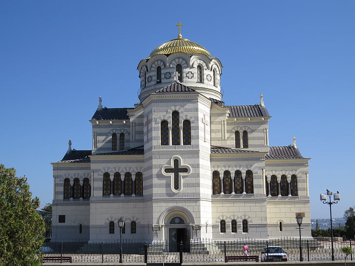 Hersonissos, chrám, Sevastopoľ, Architektúra, kostol, náboženstvo, slávne miesto
