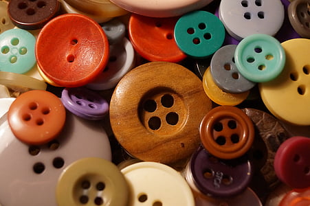 düğmeleri, renkli, Renk, handarbeiten