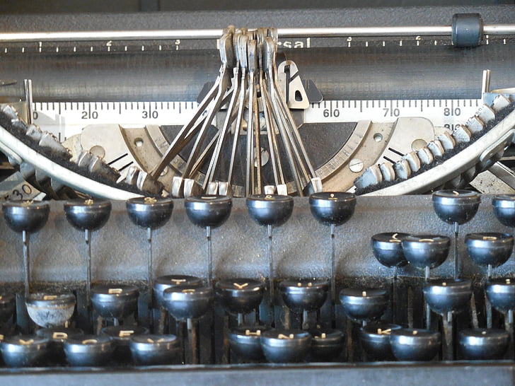 machine à écrire, Vintage, machine à écrire Vintage, vieux, Retro, type de, antique