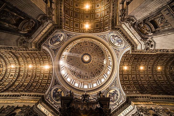 architecture, art, cathedral, ceiling, church, classic, culture