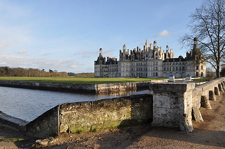 Castle, Château de la loire, Loire-dalen, Chambord