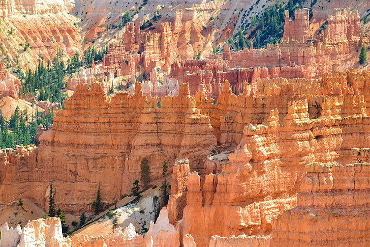 Bryce canyon, hoodos, Verenigde Staten, nationaal park, Amerika, Zuid-west, Utah