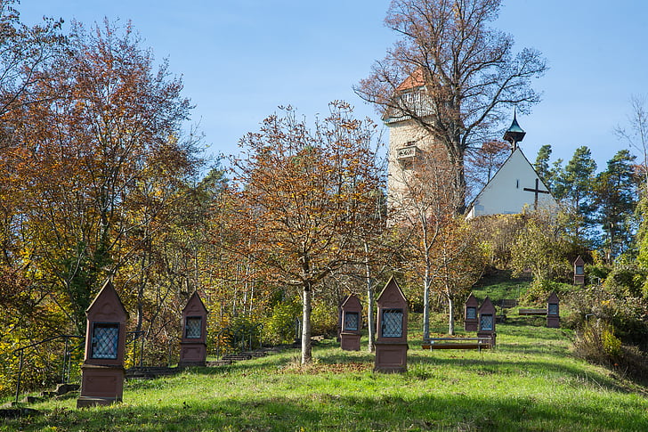Horb, Horb am neckar, Capilla de lien Otti, camino de la Cruz, Torre de Schütte