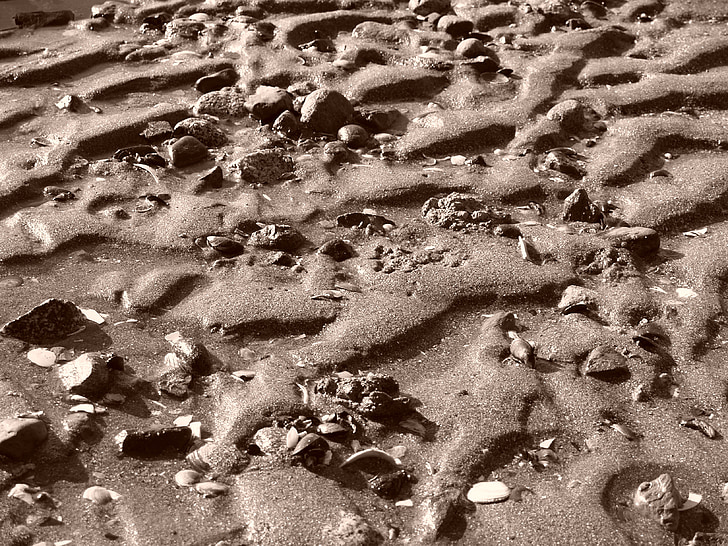 sand, hav, stranden, strand sand, natur, sjøen