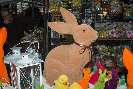 复活节, 复活节兔子, 野兔, 图, 春天, 复活节装饰, 装饰