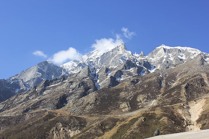 goumukh, Ganges, góry