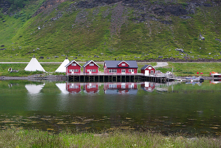 Norveç, Northern cape, fiyort, Lapland