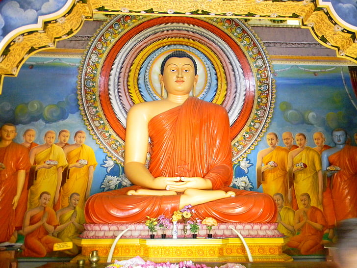 Buddha, Sri lanka, Candi, Buddhisme, agama, arsitektur, budaya