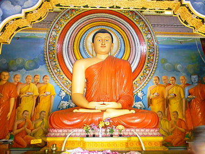 Buda, Sri lanka, Templo de, budismo, religión, arquitectura, cultura