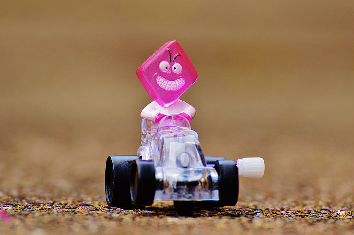 гоночний автомобіль, фігура, Смішний, іграшки, діти, барвистий, Симпатичний