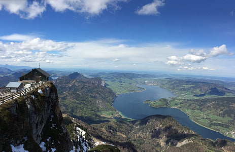Avusturya, dağlar, doğa, manzara, dağ, bakış, açık havada