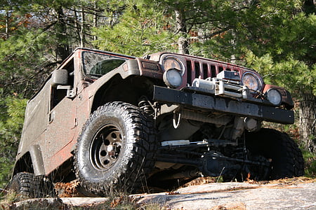 Jeep, 4WD, 4 x 4, Rock, voertuigen, speelgoed, voertuig