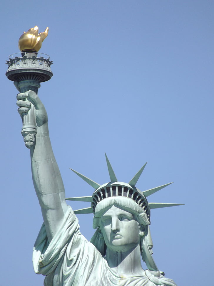 statue, Liberty statue, New york