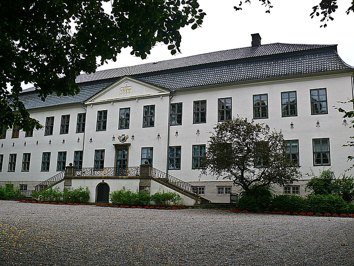 Hafslund, hovedgård, země, Sarpsborg, Østfold, Architektura, Historie