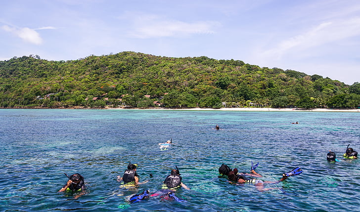 Phuket, Phi phi tour, Thailanda, plajă, snorkeling, oameni, persoană
