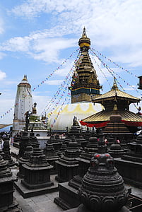 Hindistan, Nepal, Asya, seyahat, Kültür, Budizm, Boudhanath