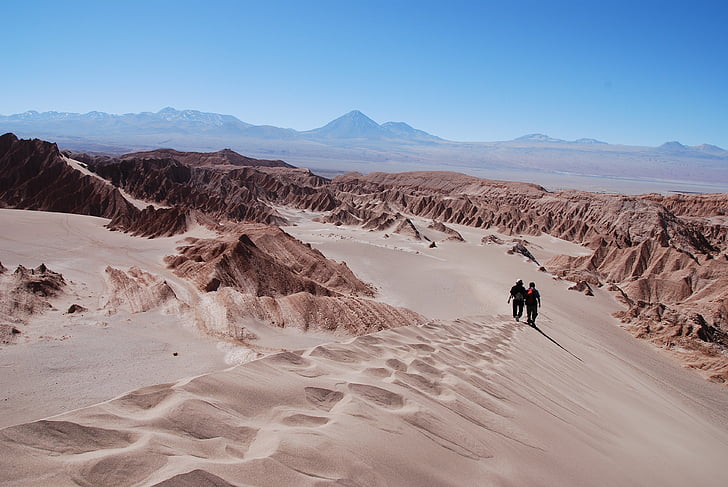 Chili, désert d’Atacama, Nord du Chili, San pedro, Atacama, désert, montagne