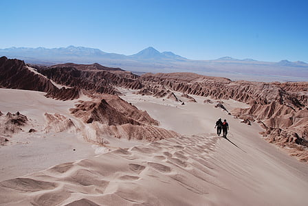 Cile, Gurun Atacama, Chili bagian utara, San pedro, Atacama, gurun, Gunung
