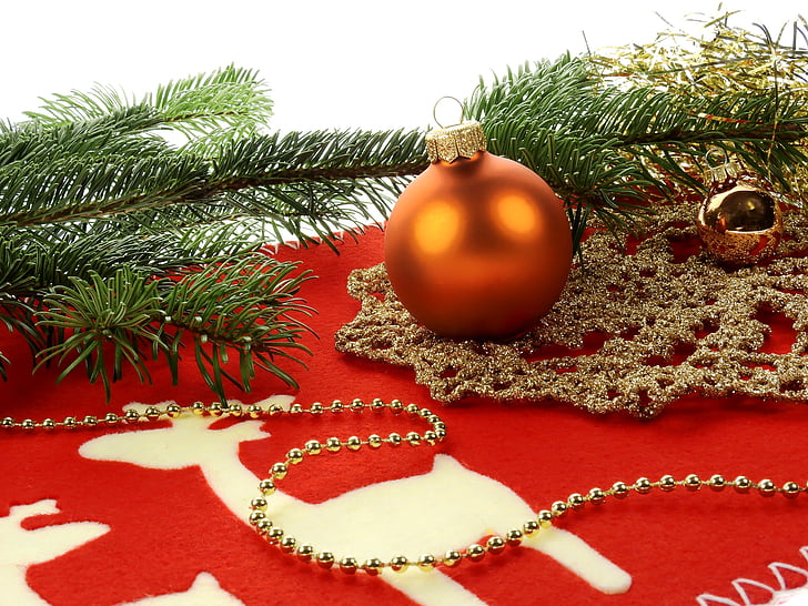 božič, Okrasni, dekoracija, pojav, božično dekoracijo, božično drevo, božični večer