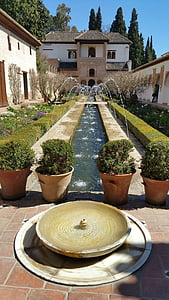 Алхамбра, calat alhamra, Гранада, крепост, Роял, забележителност, замък