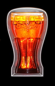 cola, drink, glass, bar, soda, coca cola, coke