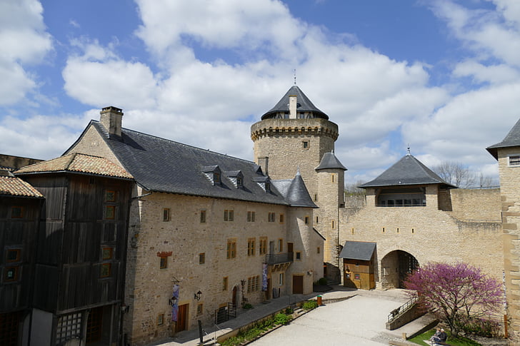 hrad, v, Francúzsko