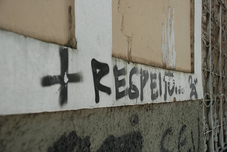 picho, grafite, respeito, Mensagem, Centro, urbana, urbana
