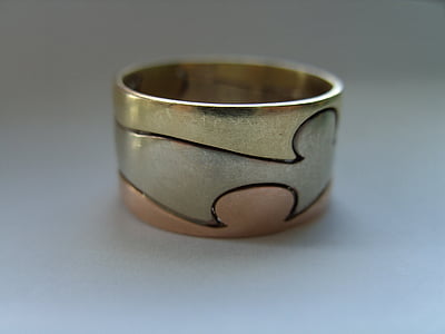 пръстен, злато, бижута, безименния пръст, златни бижута