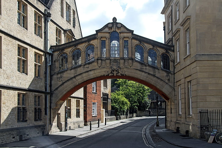 Seufzerbrücke, Oxford, England, Gebäude, historisch, Mauerwerk