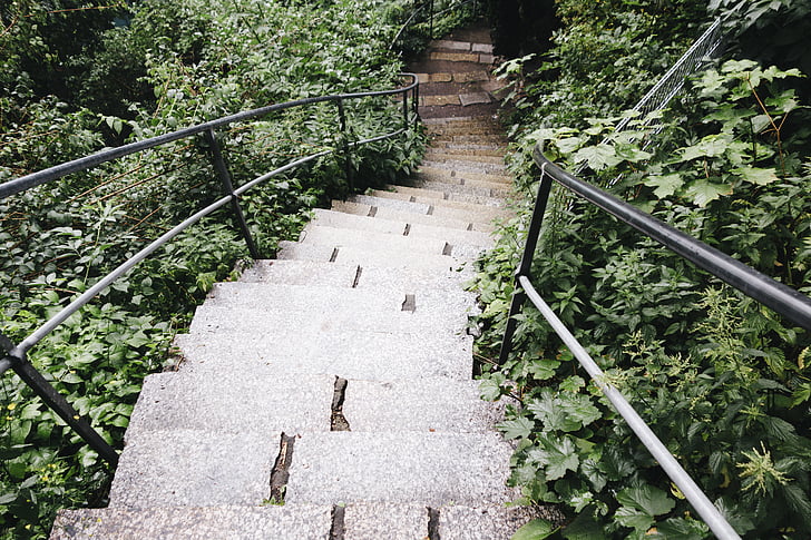 photo, Staircase, park, steps, steps and staircases, day, no people