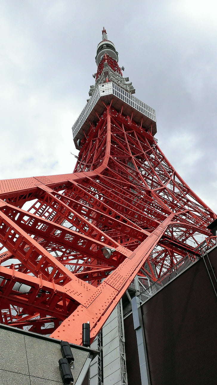 Токио, beach tower, красный