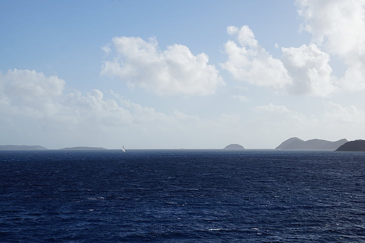 Британські Віргінські острови, за кордоном, Острів, море, небо, літо, подорожі