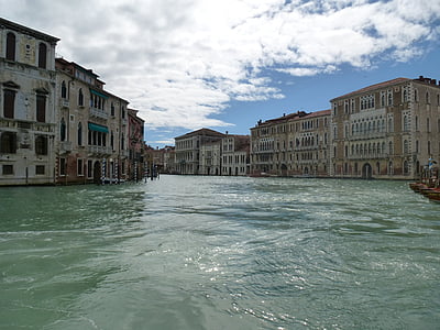 Canale grande, Venise, Italie, Venezia, Venise - Italie, canal, architecture