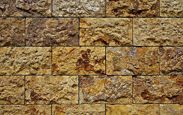 dinding, batu, dinding batu, pola, tekstur, batu tekstur, permukaan