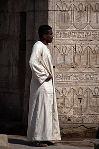 이집트, 남자, 사람, 동양, 전통적인 착용, 아키텍처, 종교