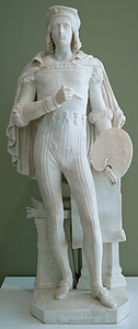 sculpture, Raphael, Thomas, Crawford, Musée, oeuvre, statue de
