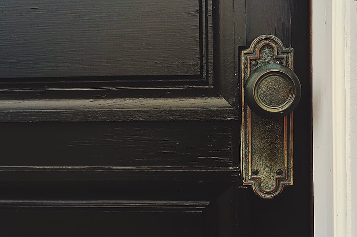 porta, manopola, vintage, oggetto d'antiquariato, Casa, legno - materiale, serratura