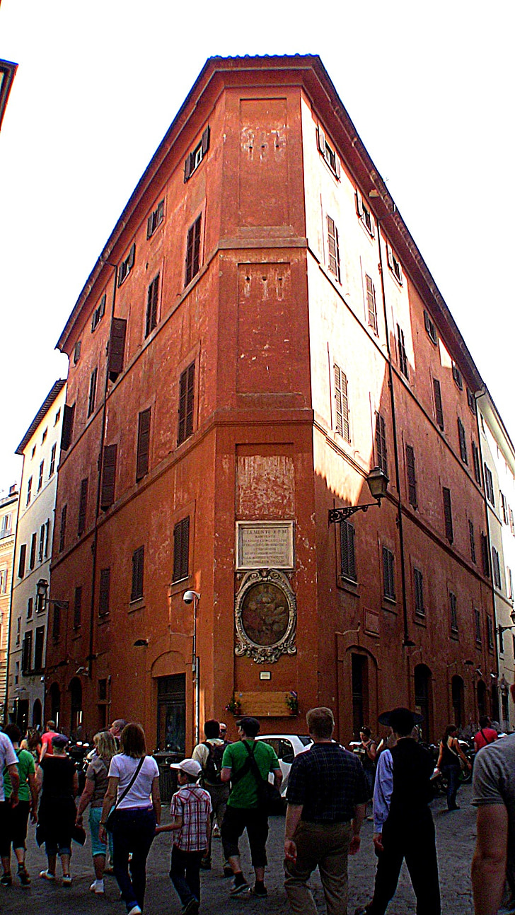 Rooma, Avaleht, Itaalia, arhitektuur, hoone, Residence, vana
