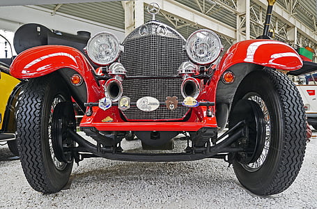 Mercedes, păianjen, Roadster, masina de curse, Cabrio, deschide, 1920 ani