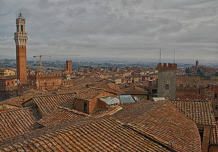 toit, Italie, Italien, bâtiment, voyage, architecture, l’Europe