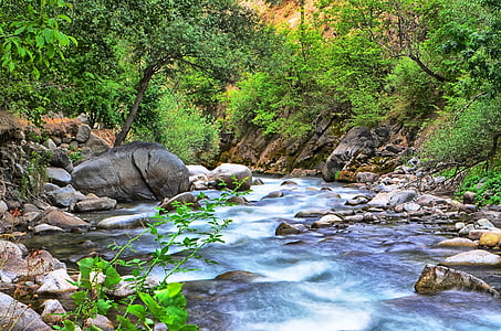 folyó, táj, Törökország, természet, zöld, a szabadban, Natur