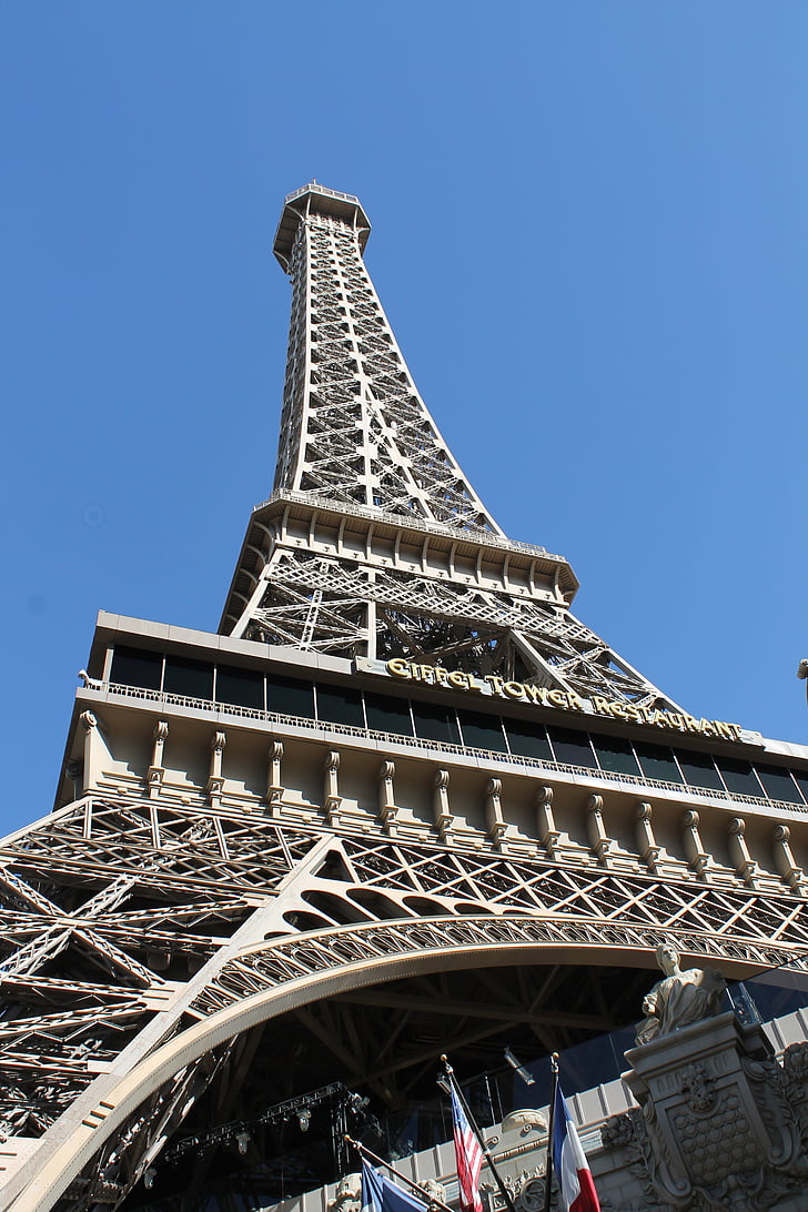 Eiffel, Tower, Pariisi, Ranska, Euroopan, arkkitehtuuri, kuuluisa