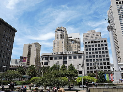 Сан-Франциско, місто, Центр міста, Міські, міський пейзаж, Архітектура, хмарочос