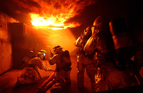 ไฟไหม้, เปลวไฟ, ลบออกกำลังกาย, กองทัพอากาศ, feuerloeschuebung, แบรนด์, กู้ภัย
