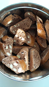 Cantuccini, Italien, cookie, traditionnel, amande, croquants, biscuit