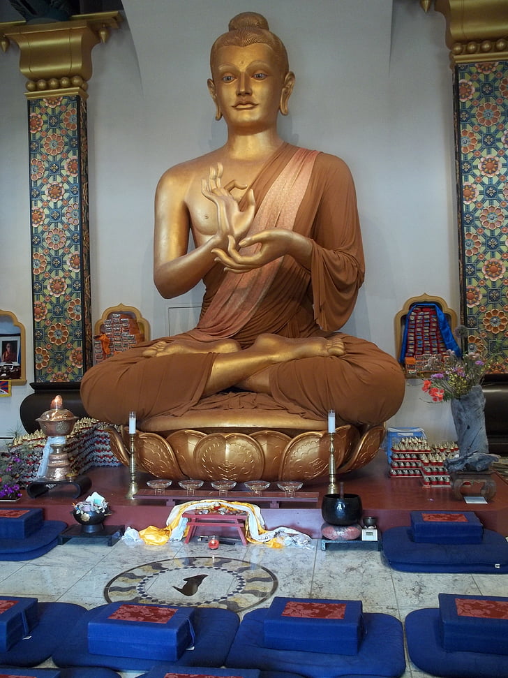 Buda, budista, budismo, religión, estatua de, Templo de, cultura