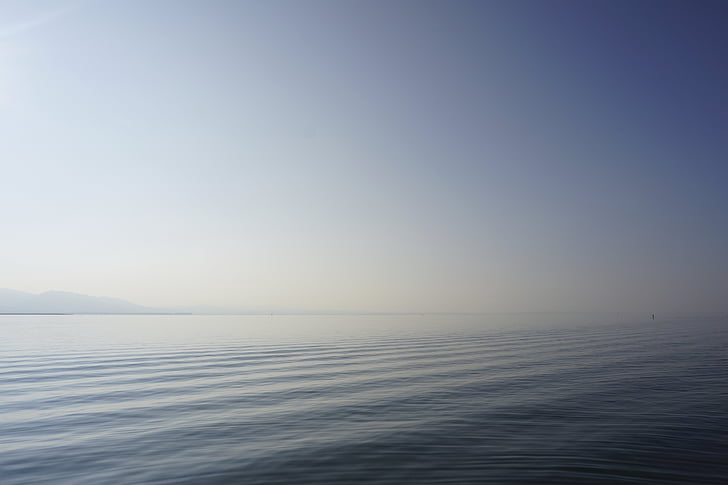 Lago de Constanza, Lago, ola, agua, resto, mar, azul